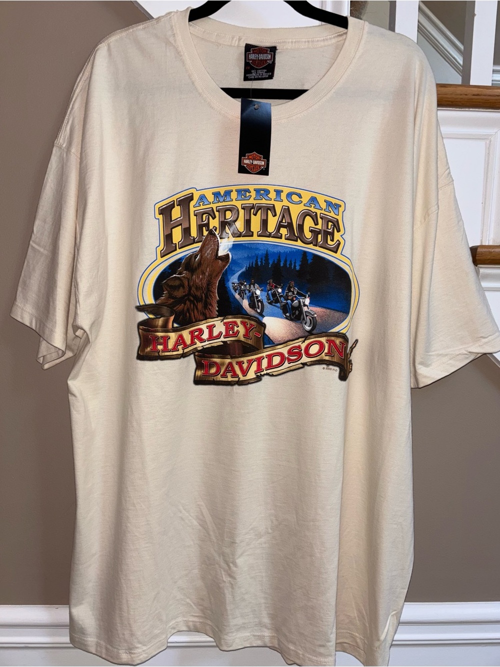 Vintage Harley Davidson Men’s Y2K Shirt size 2X Deadstock Texas